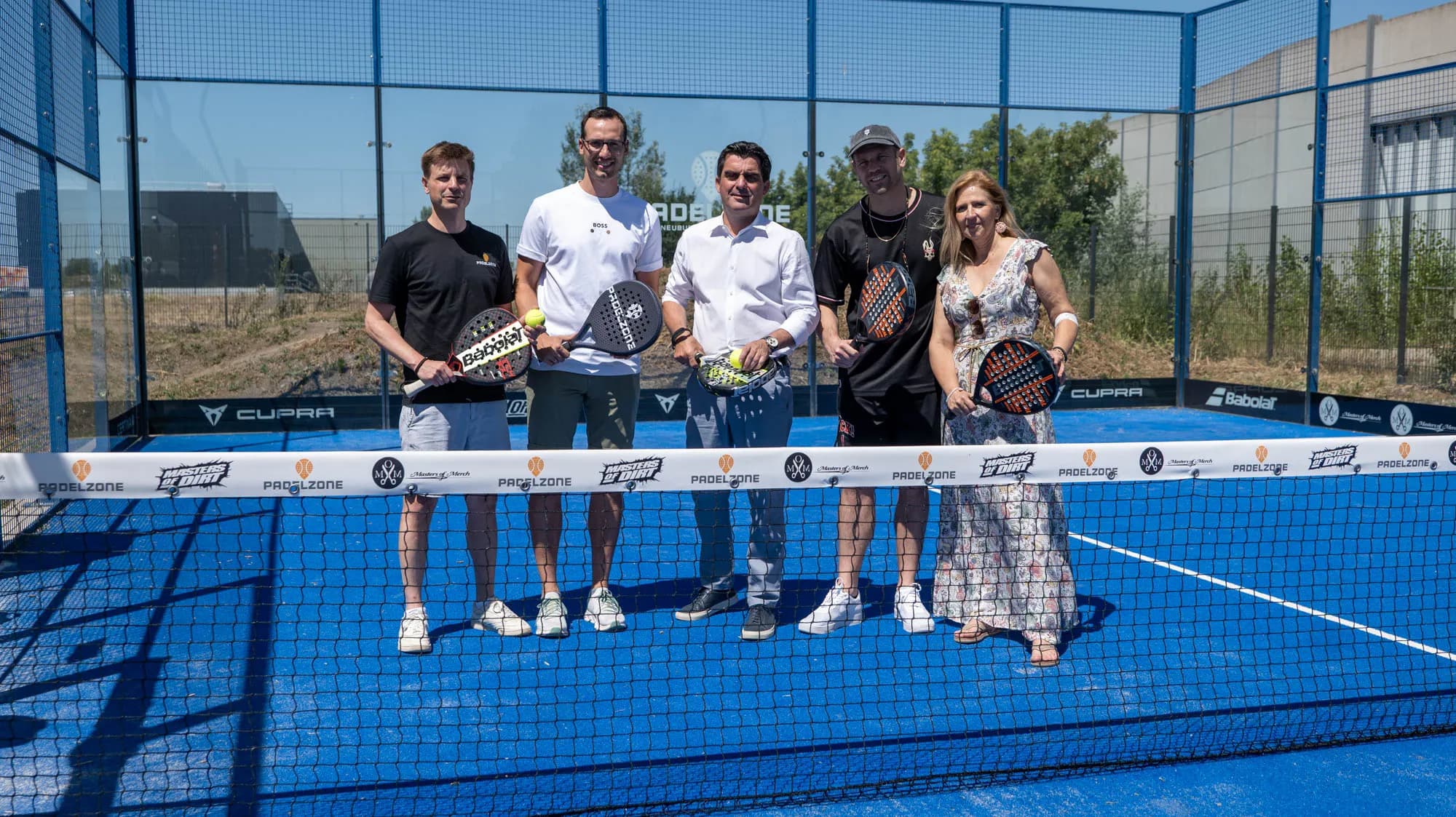 Padel court at M.O.D World