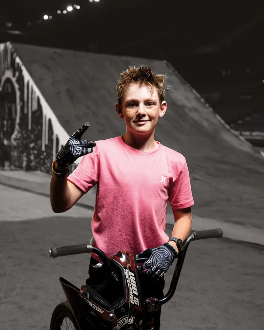 Connor Stitt, BMX rider of the MOD Family