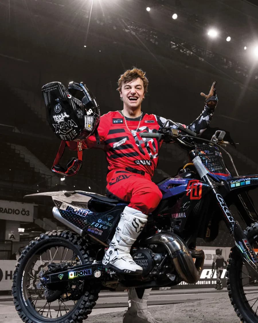 David Rinaldo, FMX rider of the MOD Family