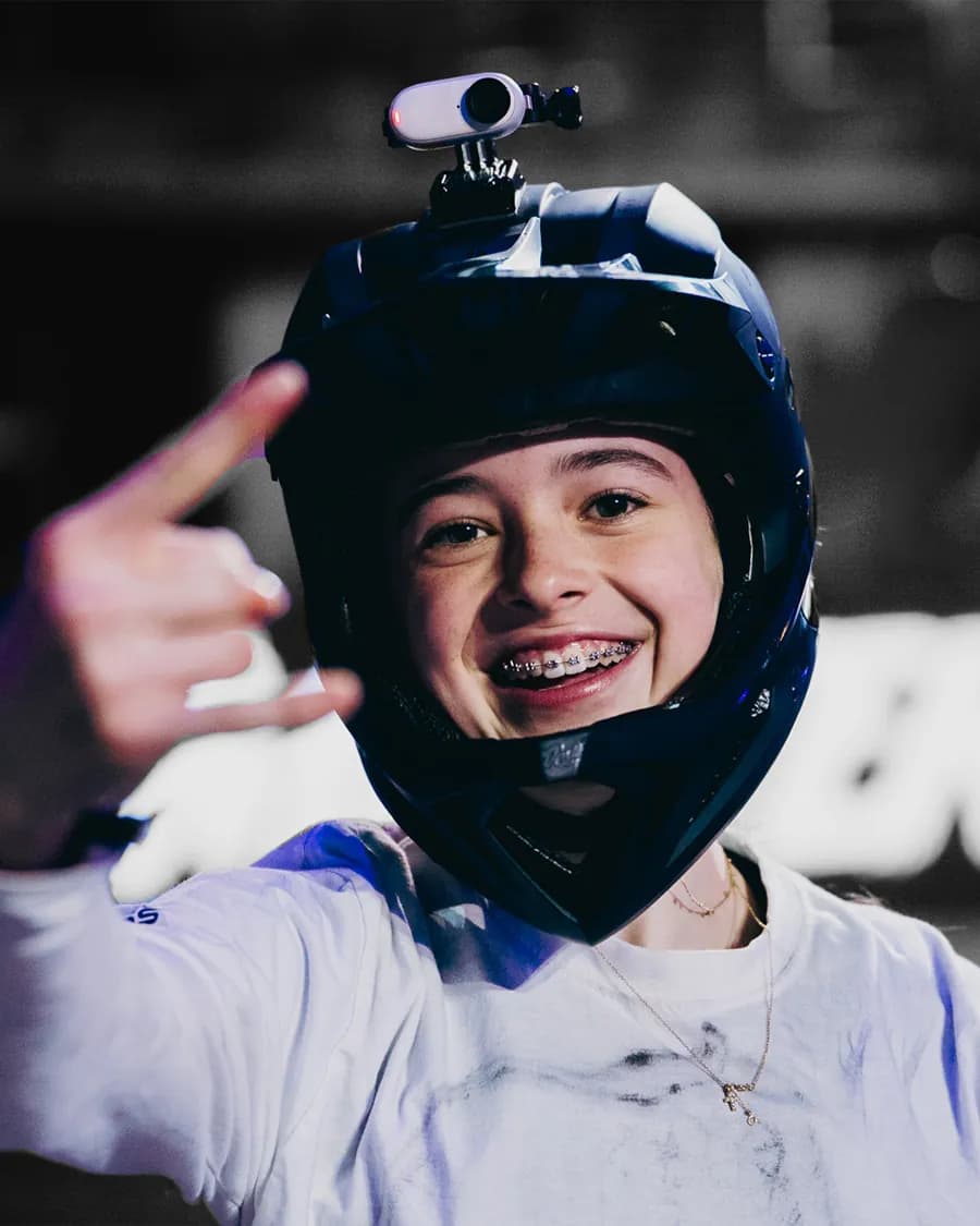 Mia Salchenegger, MTB rider of the MOD Family