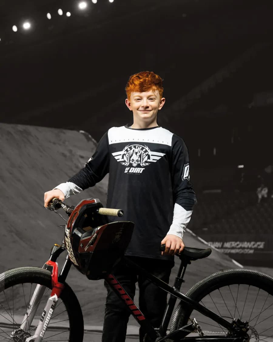 Samy Louis Fernbach, MTB rider of the MOD Family
